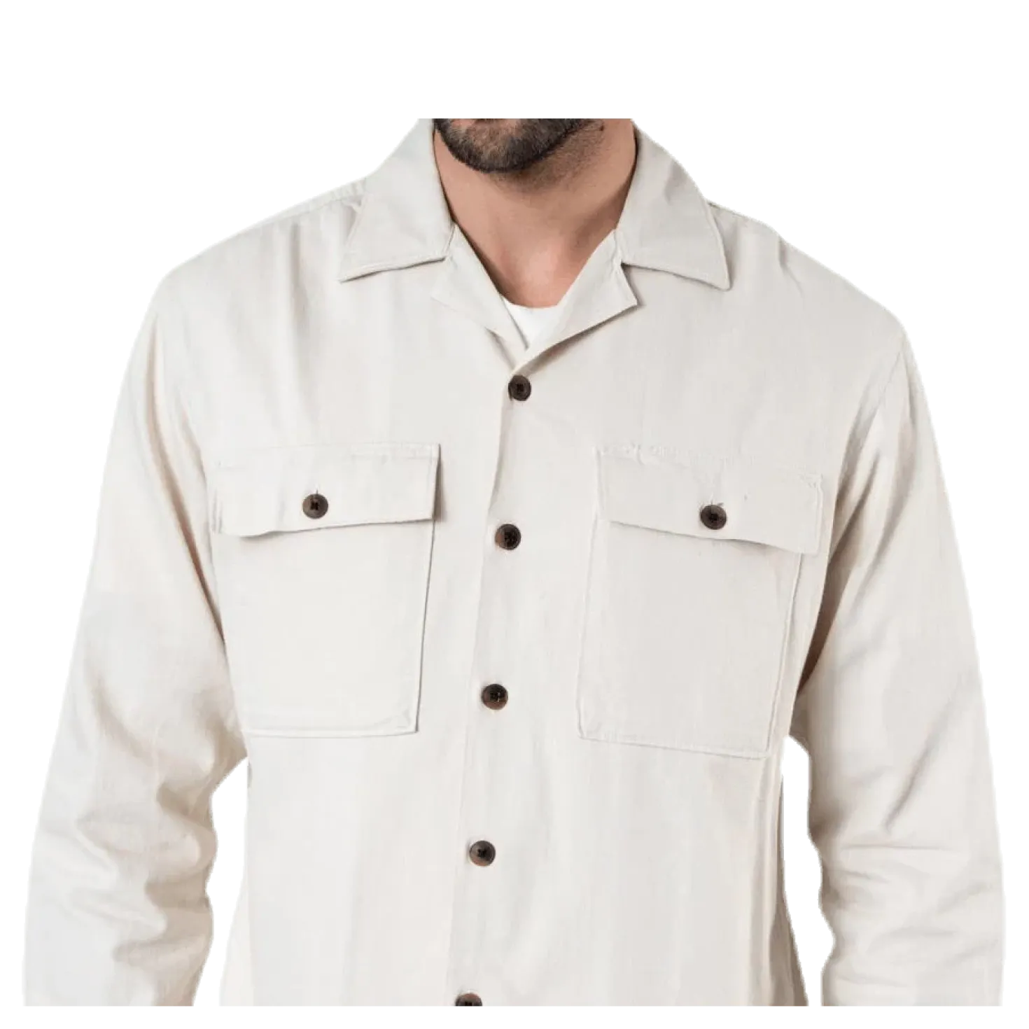 Enok Shirt Ls Silver