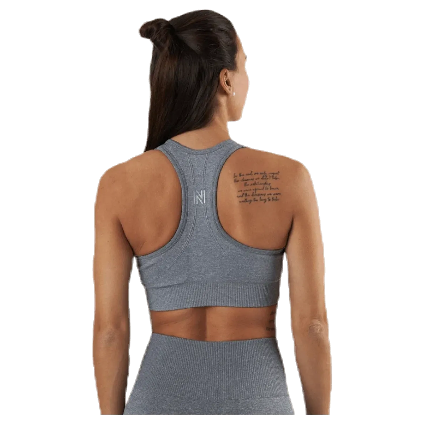 Erica Seamless Sports Bra Grey