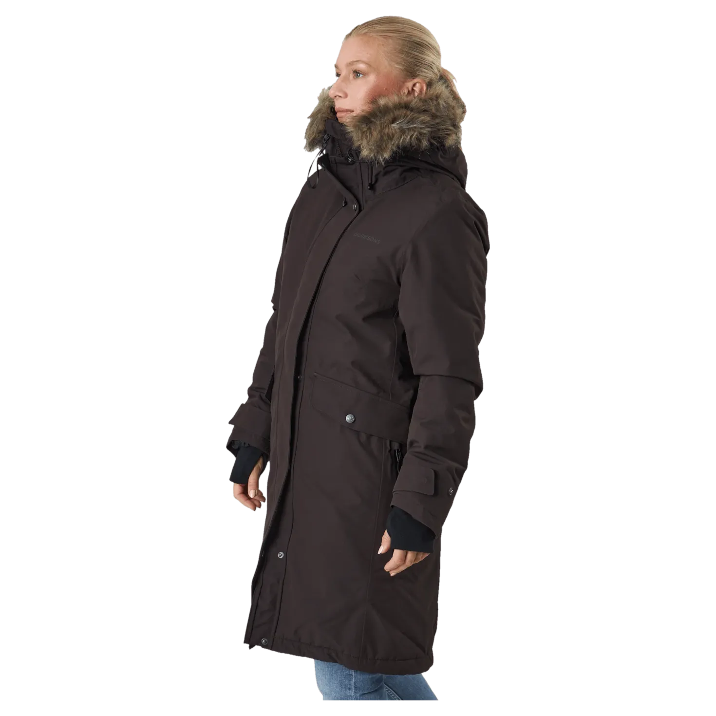 Erika Wns Parka 3 Brown