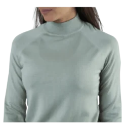 Esera Ls High Neck Knit Green
