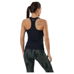 Essential Rib Racerback Black