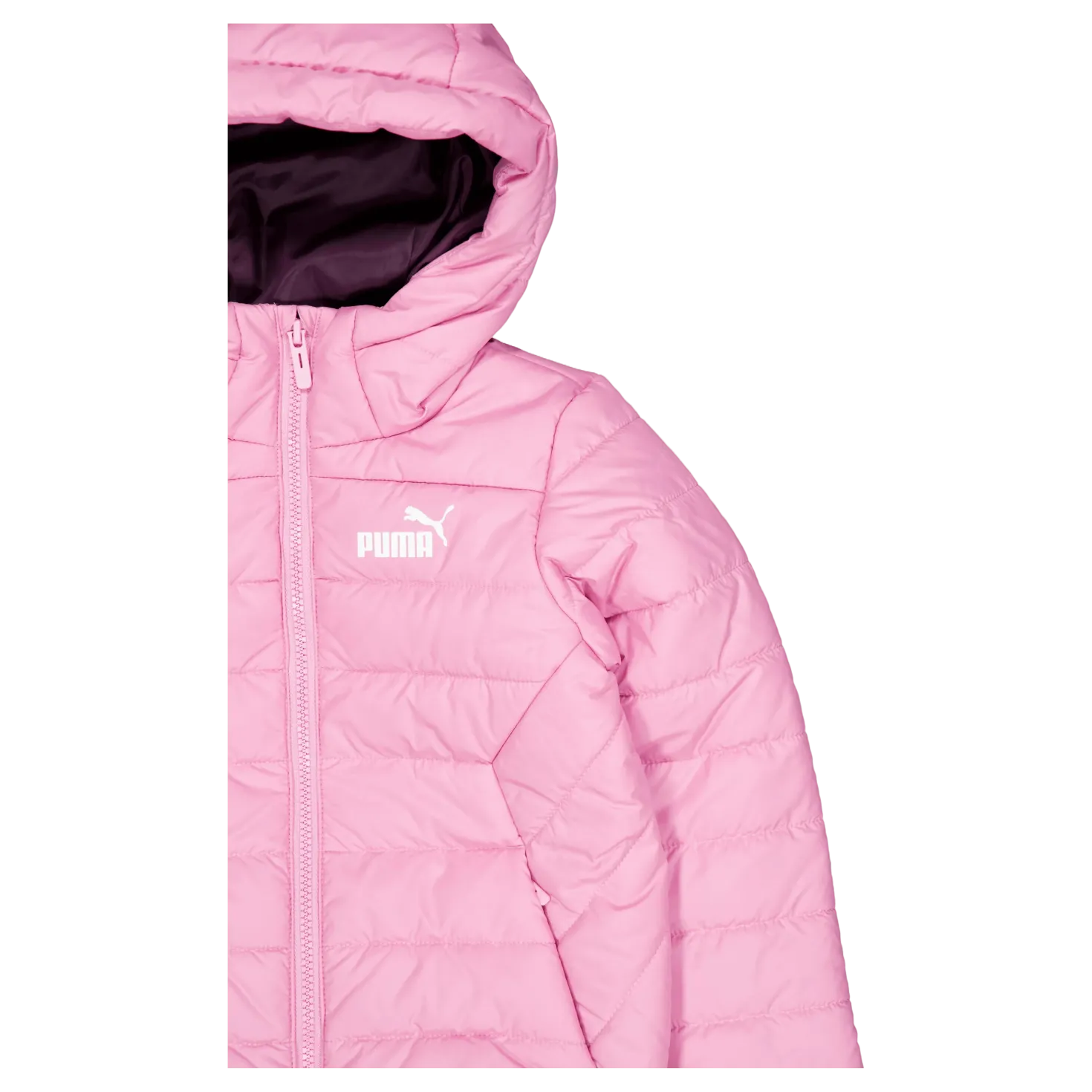 Ess Hooded Padded Jacket Mauved Out
