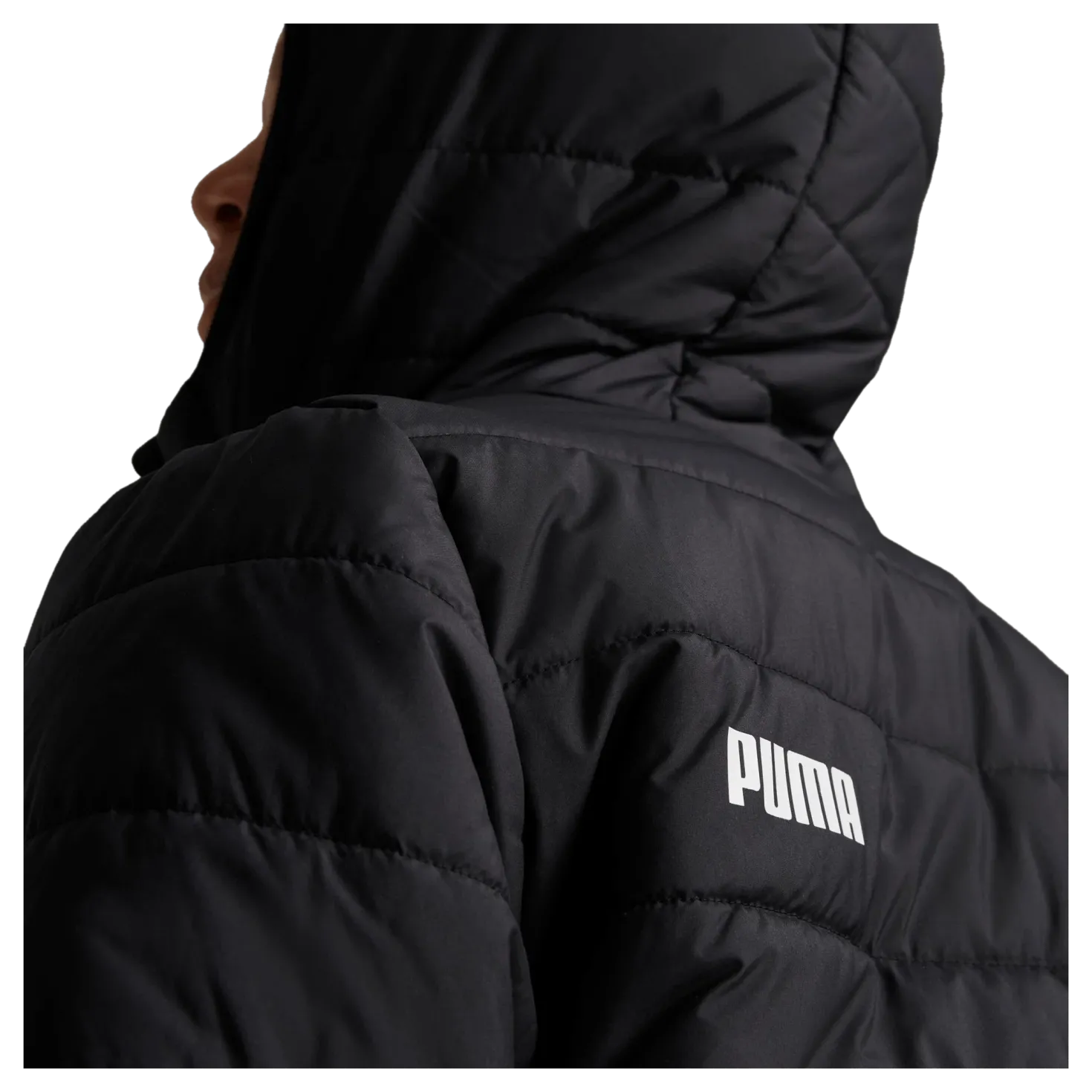 Ess Hooded Padded Jacket Puma Black