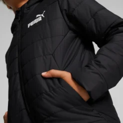 Ess Hooded Padded Jacket Puma Black