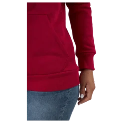 Ess Logo Hoodie Fl (s) Persian Red