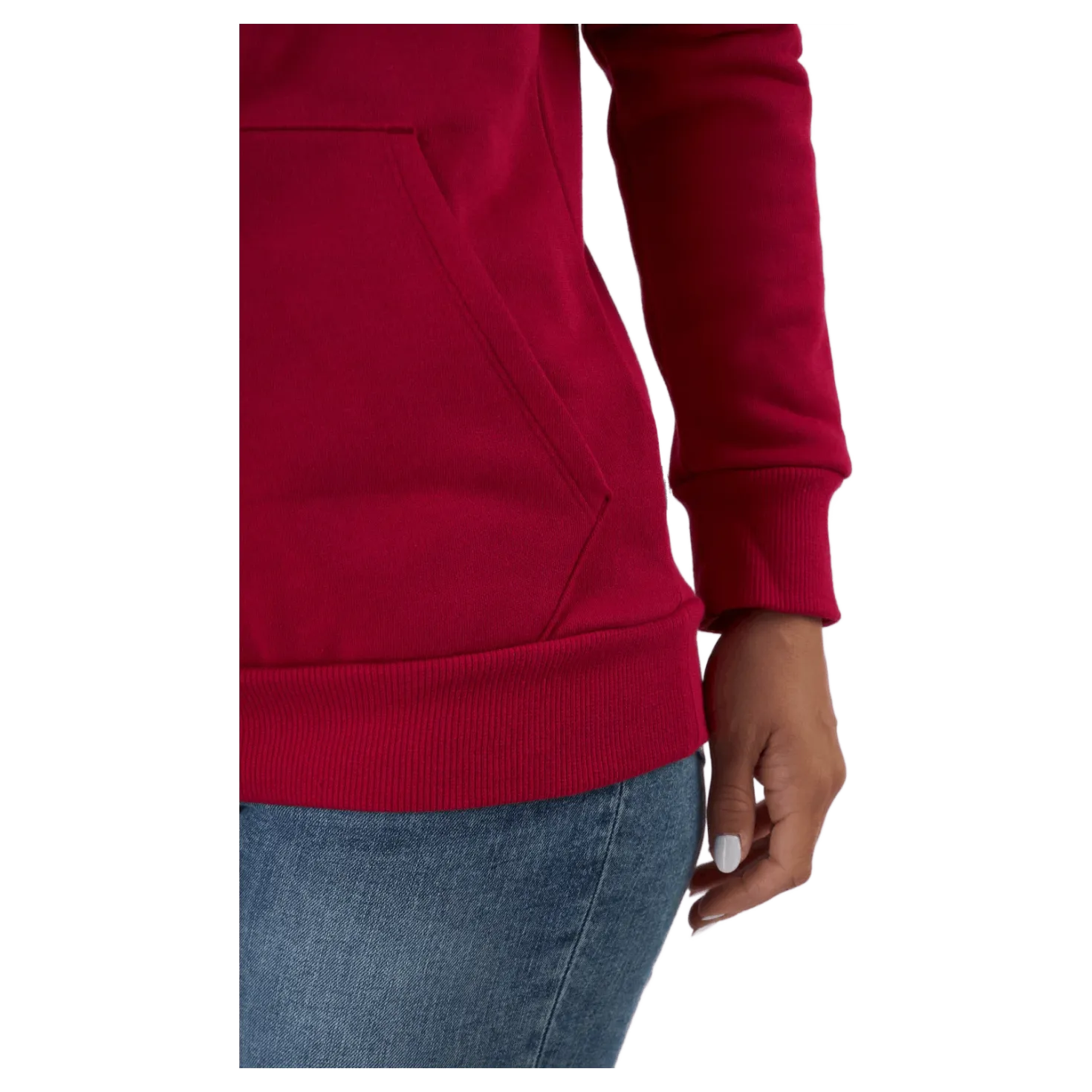 Ess Logo Hoodie Fl (s) Persian Red