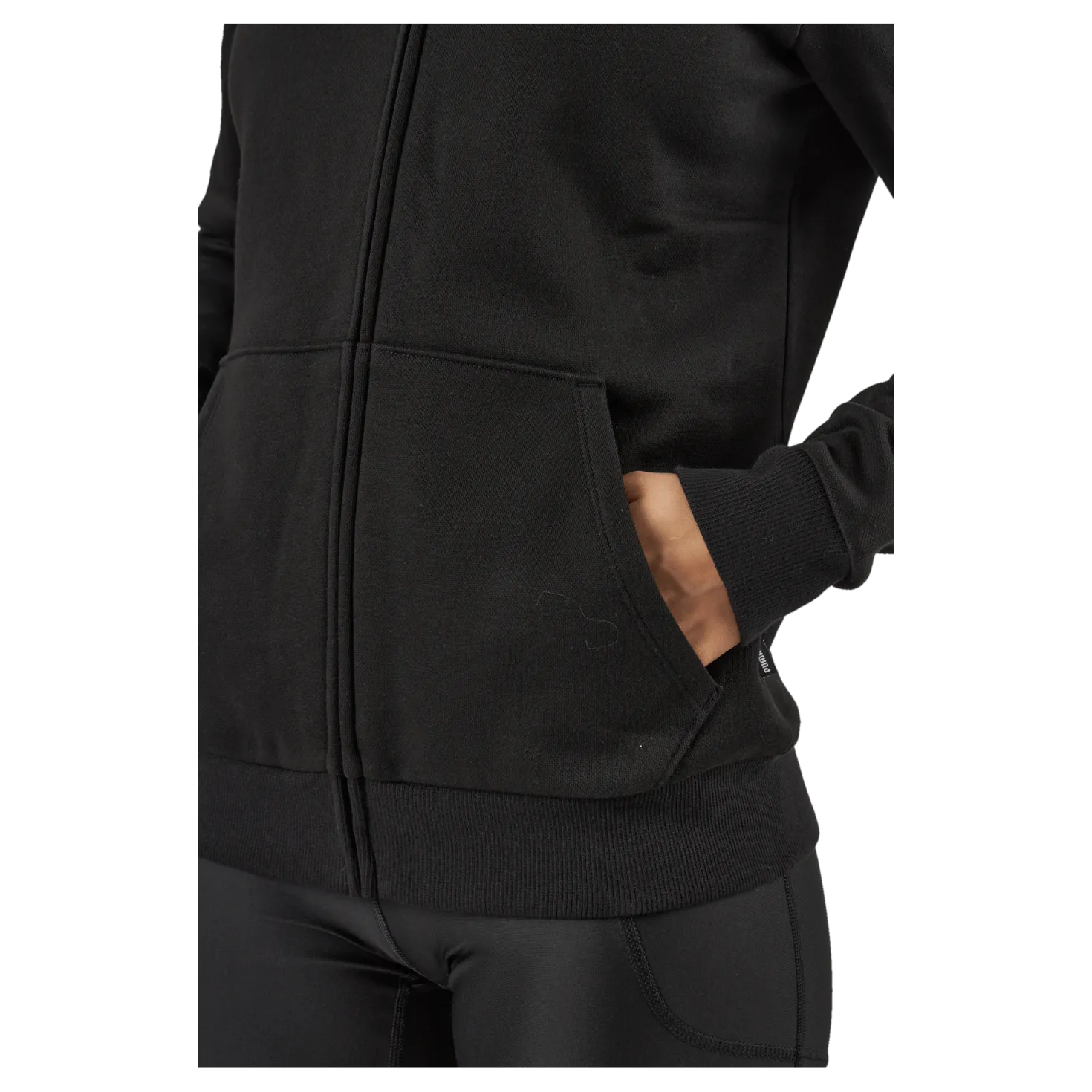 Ess Small Logo Full-zip Hoodie Puma Black