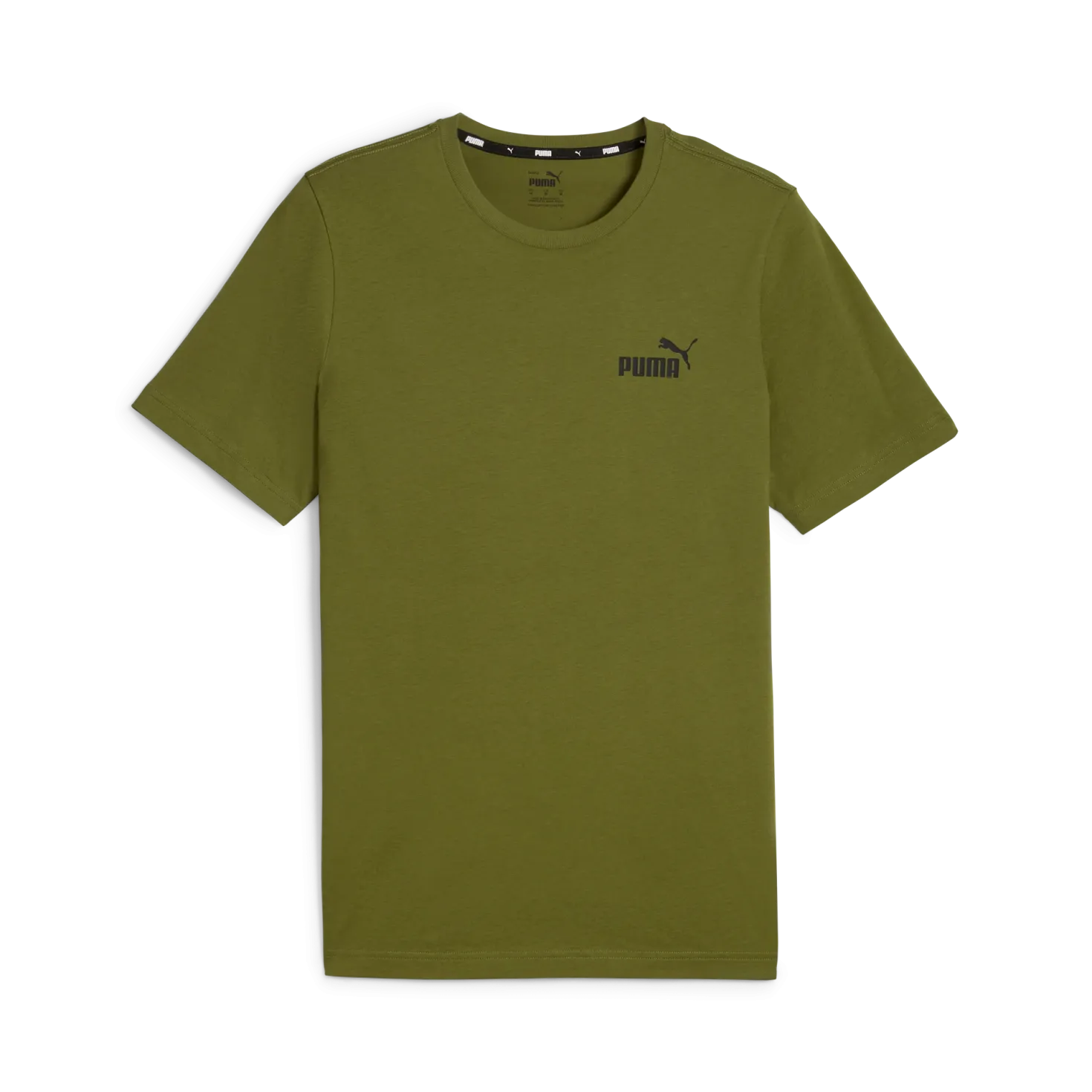 Ess Small Logo Tee Olive Green