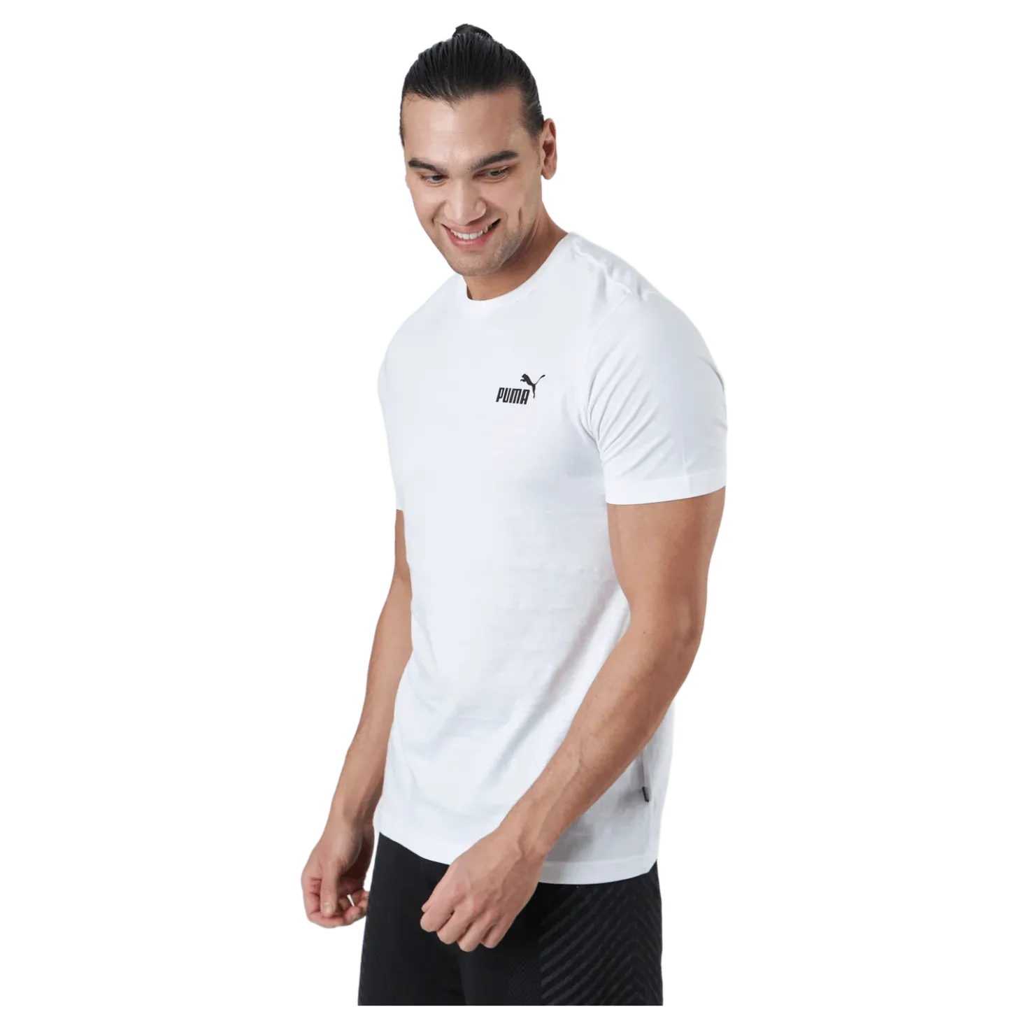 Ess Small Logo Tee Puma White