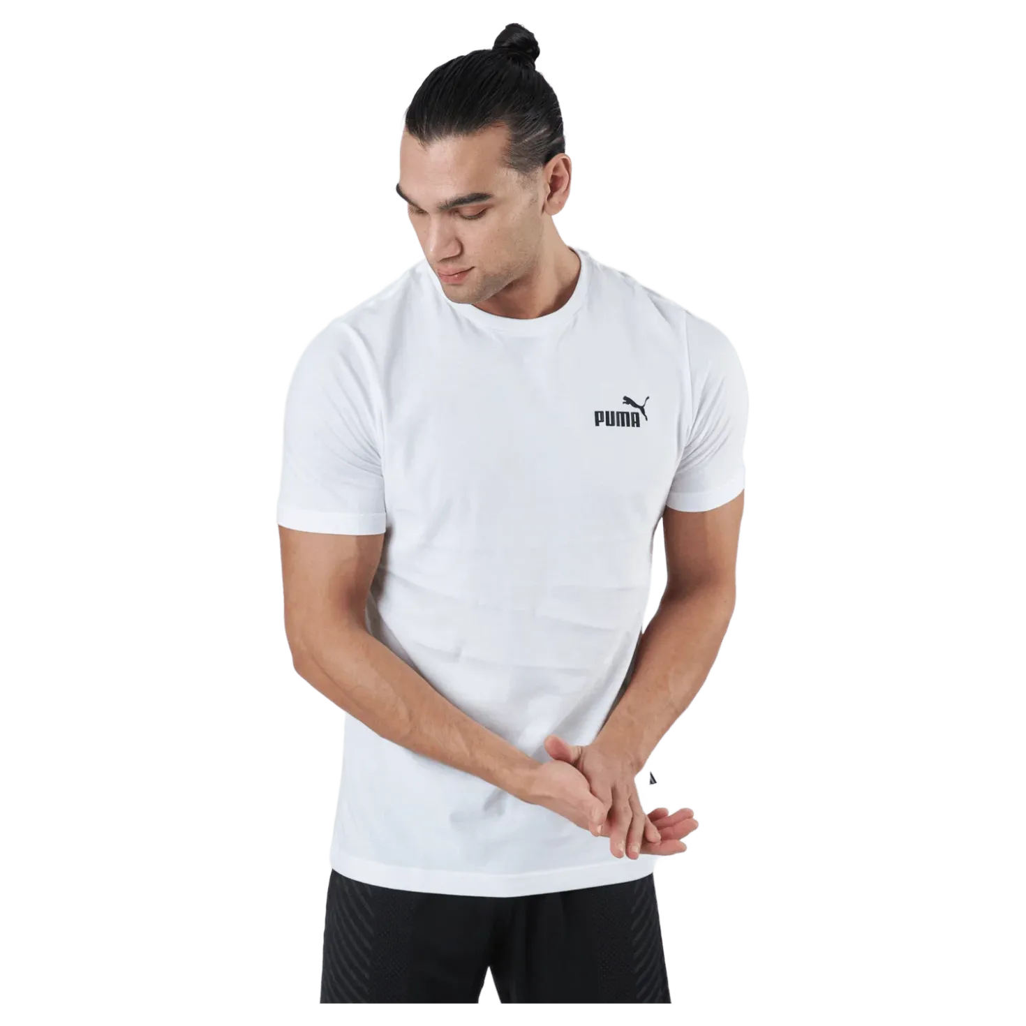 Ess Small Logo Tee Puma White