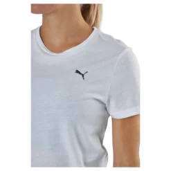 Ess Small Logo Tee Puma White-cat
