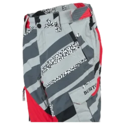 Exile Cargo Youth Grey/Red