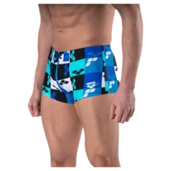 Factory Low Waist Short Blue