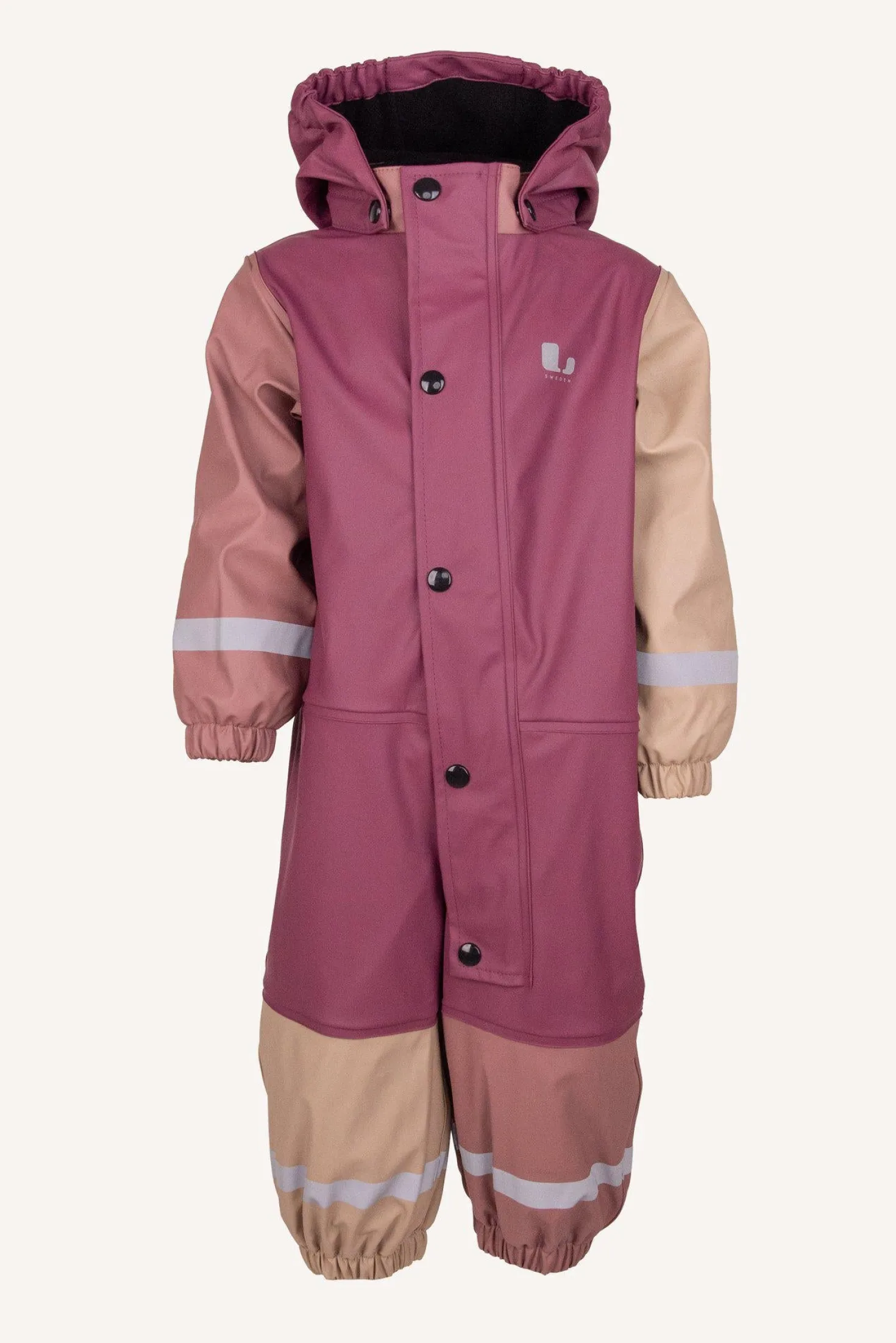 Fagerhult Rain Baby Overall, F Pink/rose