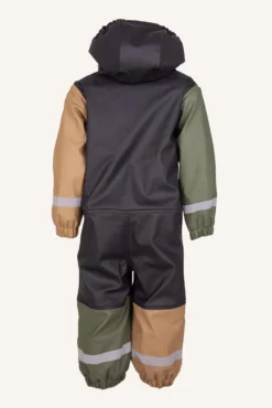 Fagerhult Rain Baby Overall, F Anth/green