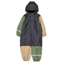 Fagerhult Rain Baby Overall, F Anth/green
