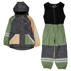 Fagerhult Rain Set, Fleece Anth/green