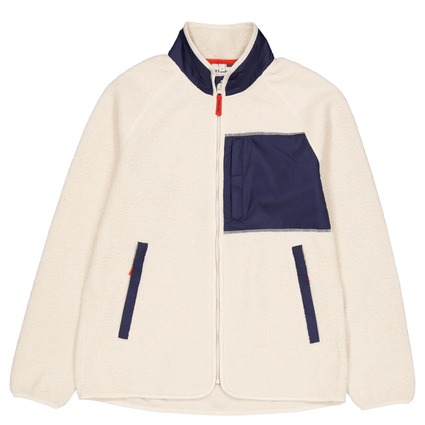 Farhult Pile Patch Jacket Light Begie