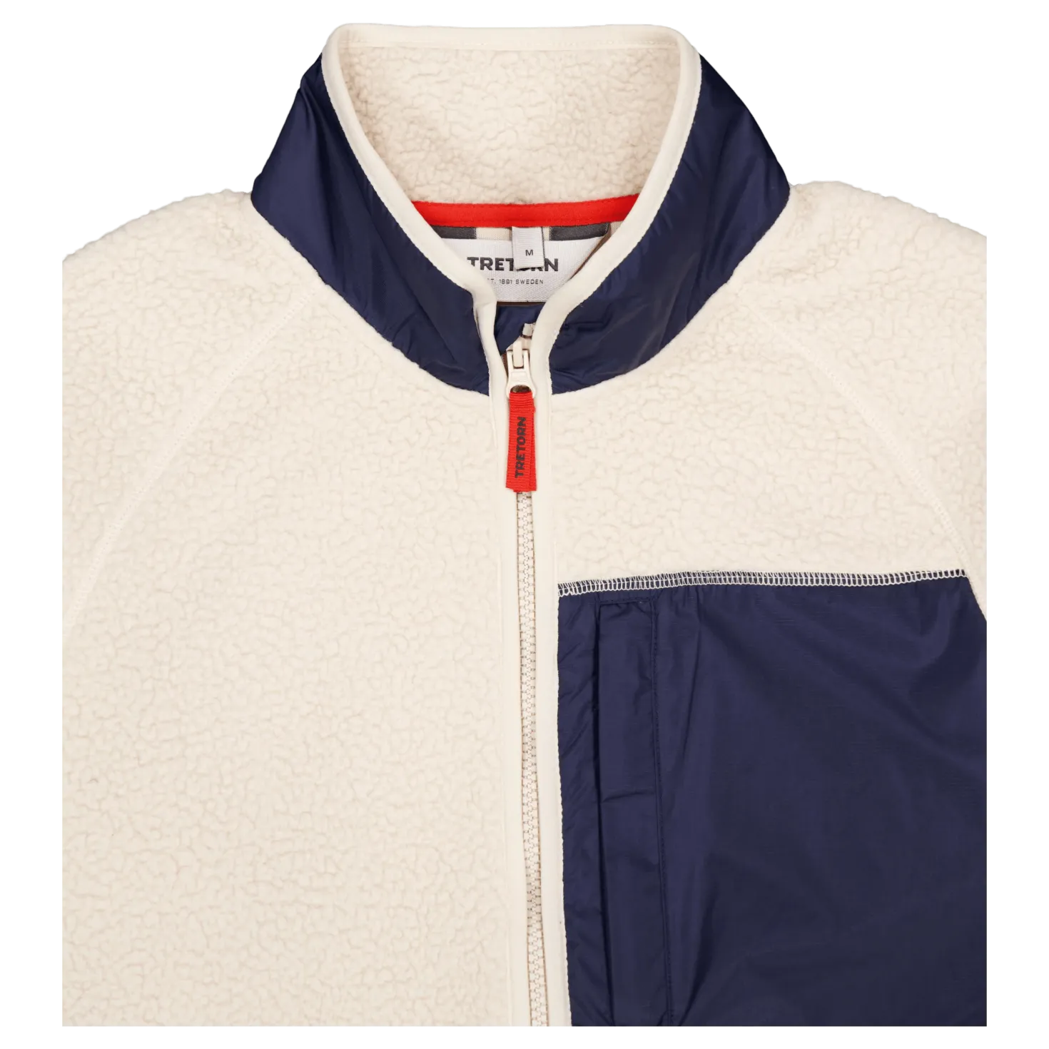 Farhult Pile Patch Jacket Light Begie