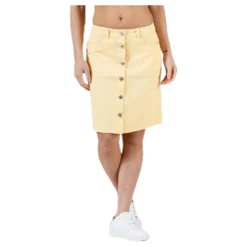 Farrah Color Dnm Skirt Yellow