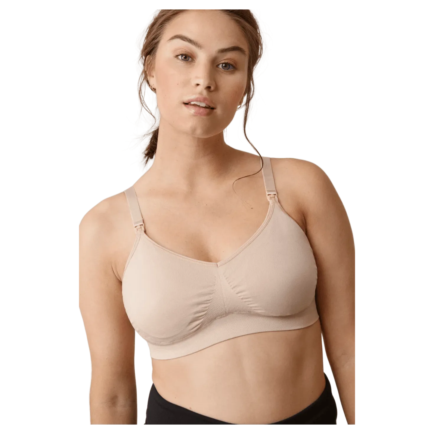 Fast Food T-shirt bra Beige