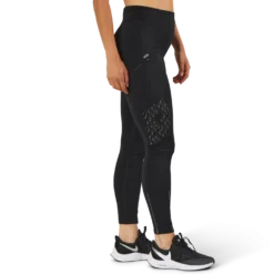 Fast Lane Winter Tights Black/Silver