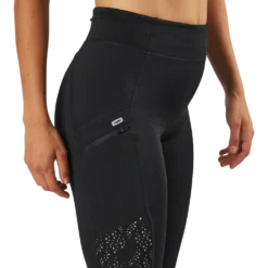 Fast Lane Winter Tights Black/Silver