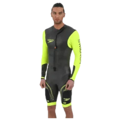 Fastskin Swimrun Male Suit Black/Yellow