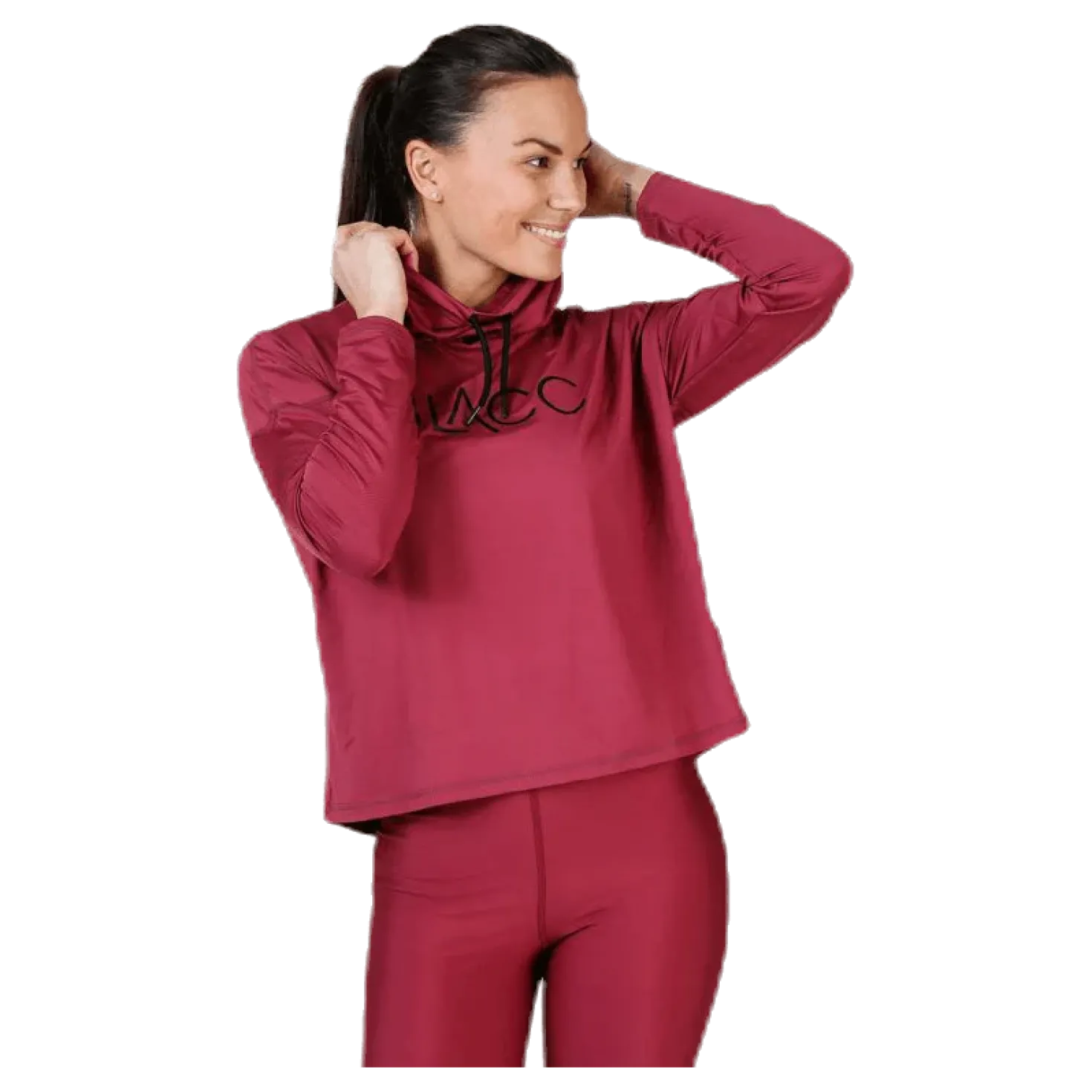 Faxi Crop Sweater Pink