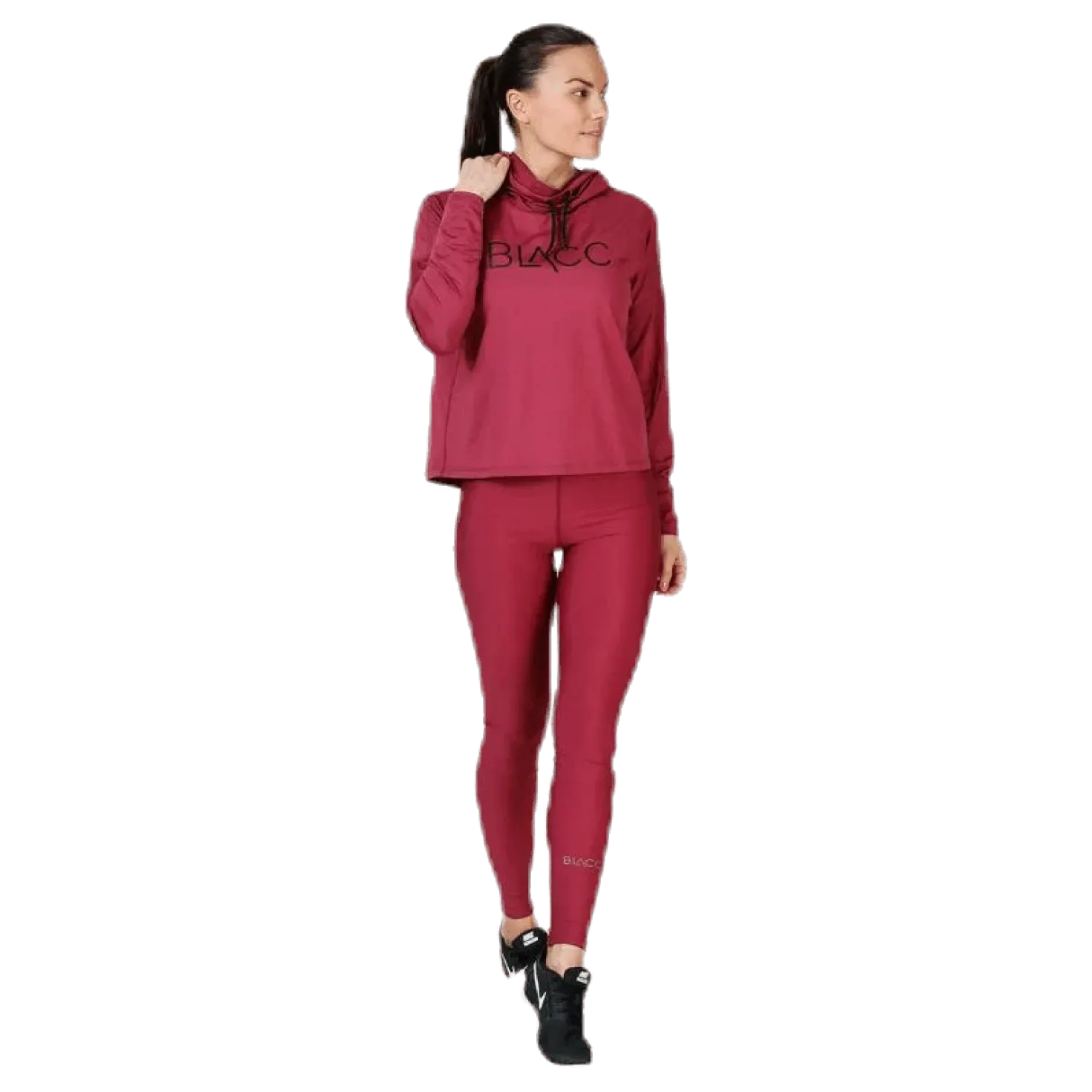 Faxi Crop Sweater Pink