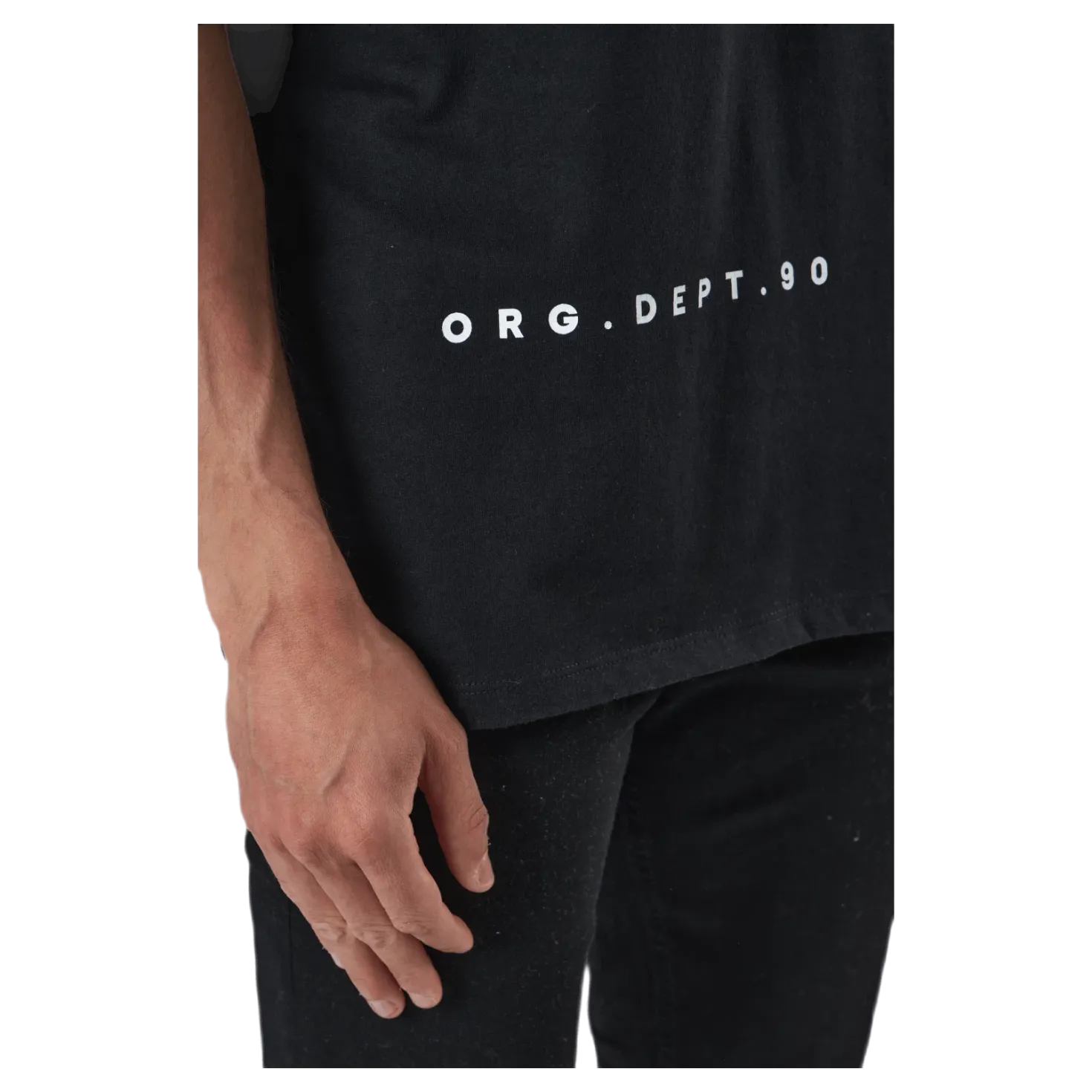 Fedo Tee Ss Crew Neck Svart