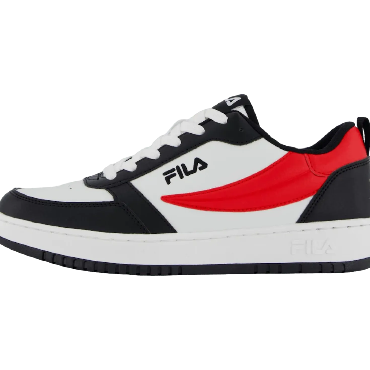 Fila Rega Nf Teens Black-fila Red