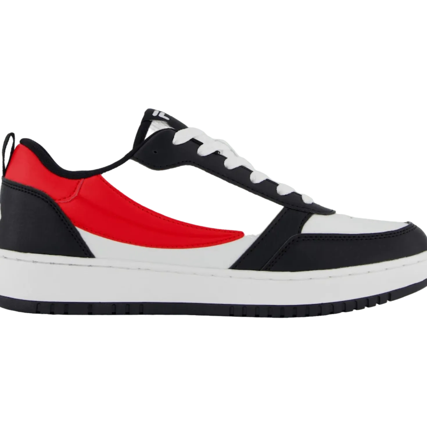 Fila Rega Nf Teens Black-fila Red