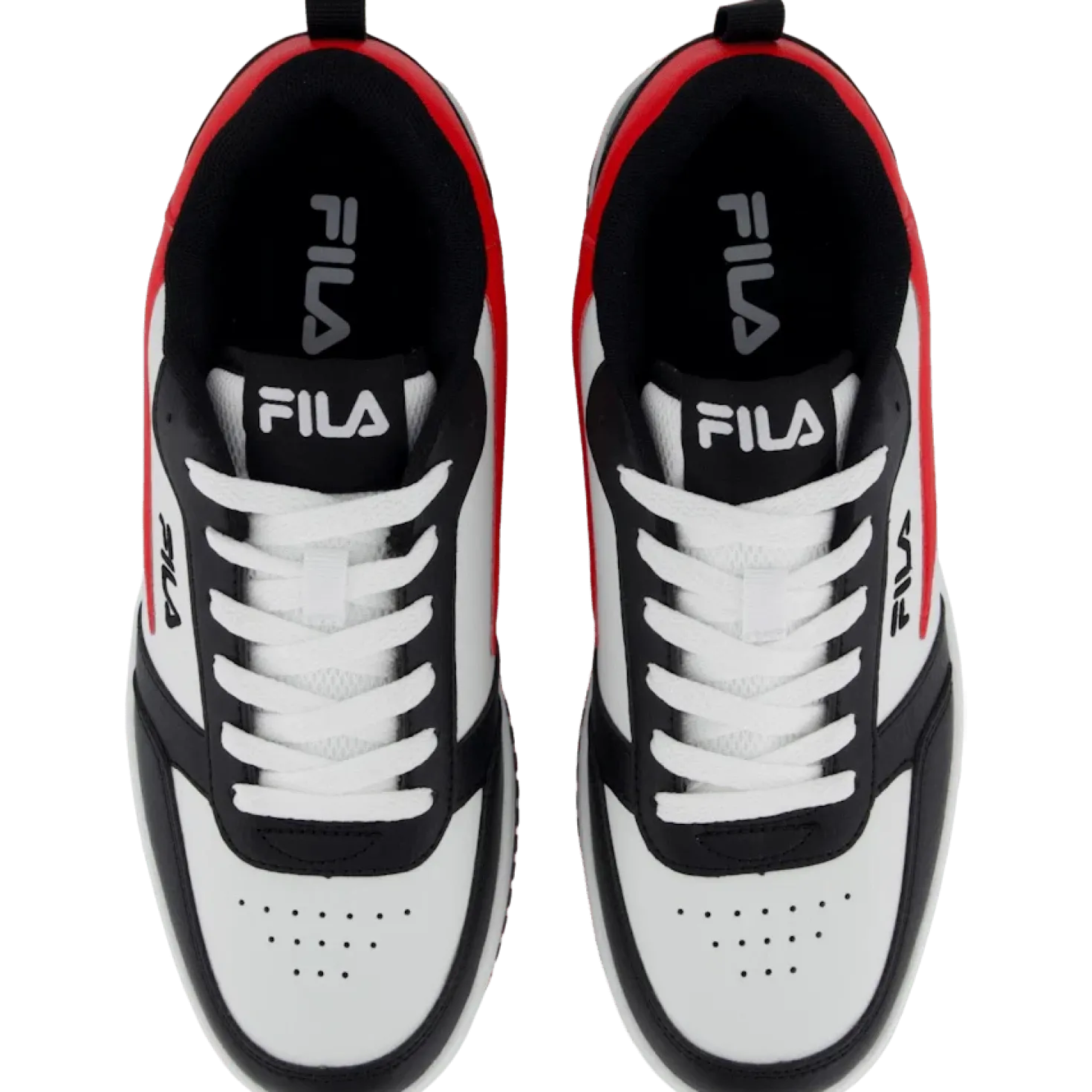 Fila Rega Nf Teens Black-fila Red