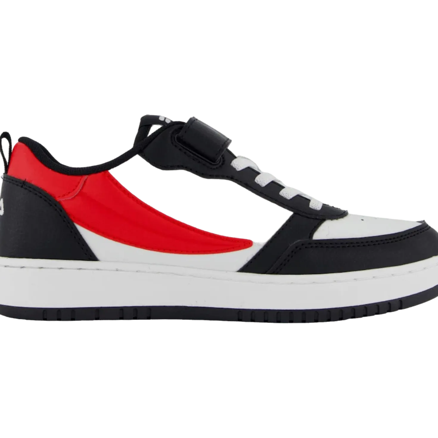Fila Rega Nf Velcro Kids Black-fila Red