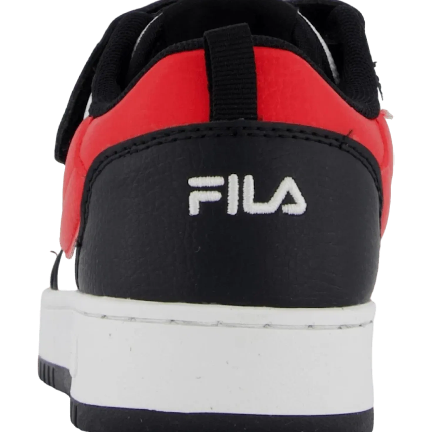 Fila Rega Nf Velcro Kids Black-fila Red
