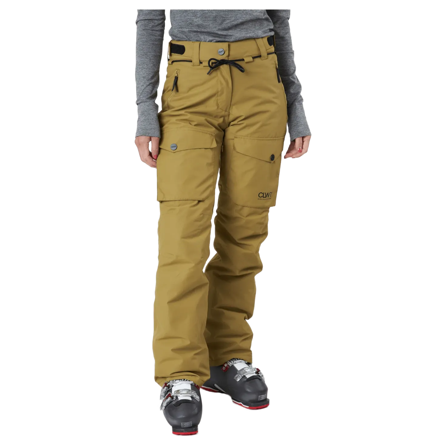 Fine Pants W Light Olive