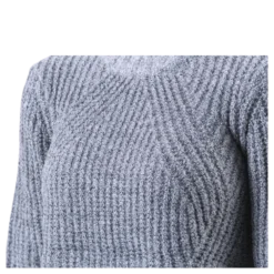 Fiona L/S Pullover Knt Grey