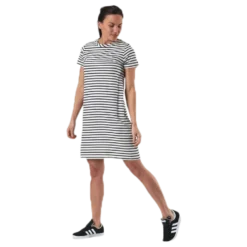 Fiona Tee Dress Blue/White