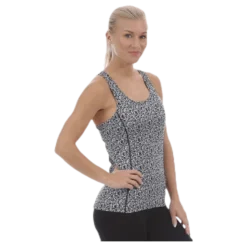 Flash Tank top White/Black