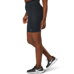 Flattering High Waist Bike Tig Black
