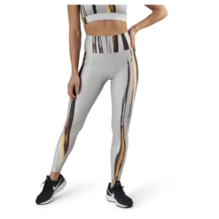 Flattering Keira Printed Tights Beige