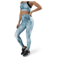Flattering Keira Printed Tights Green