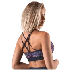 Flattering Sportsbra Blue/Pink