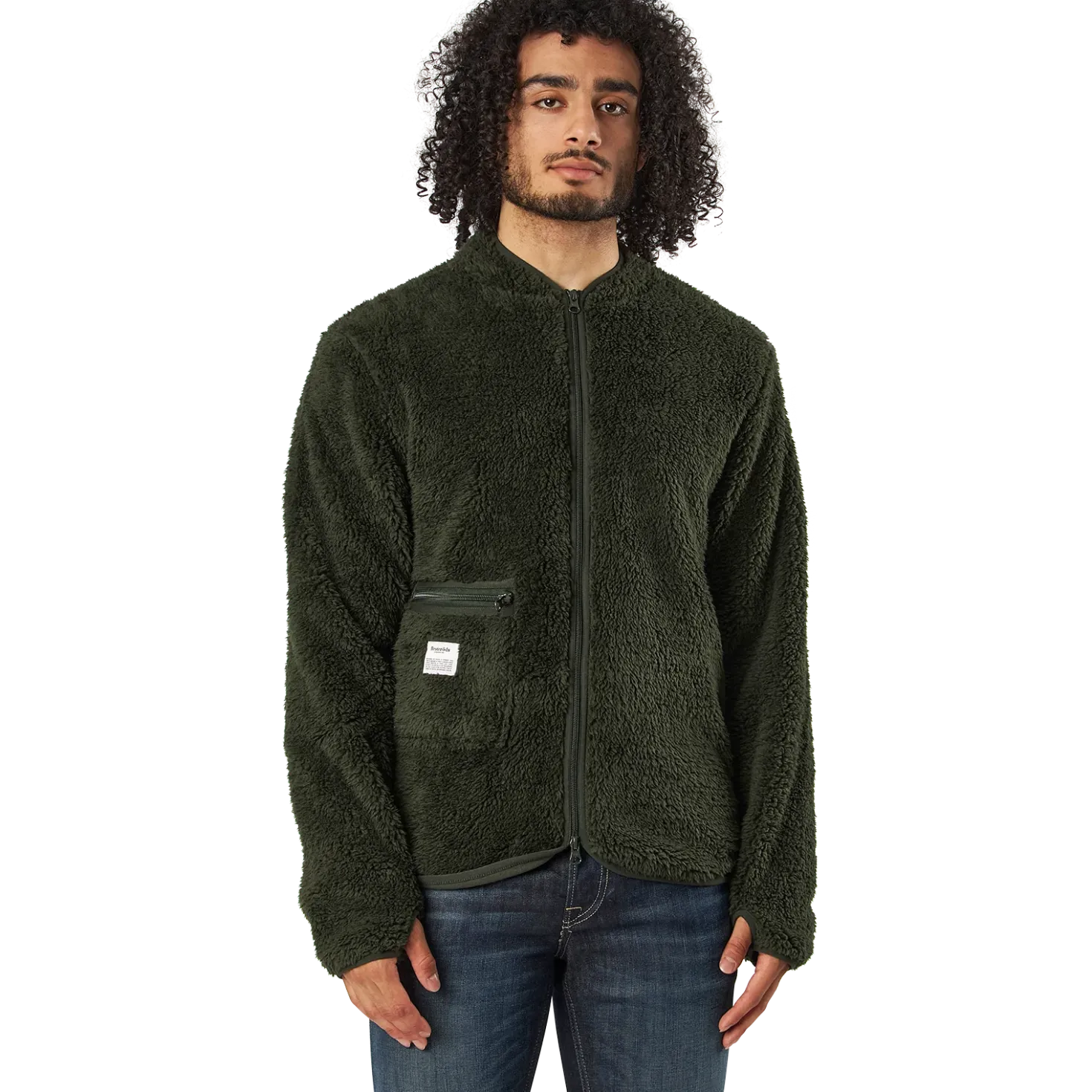 Fleece Jacket Army Green