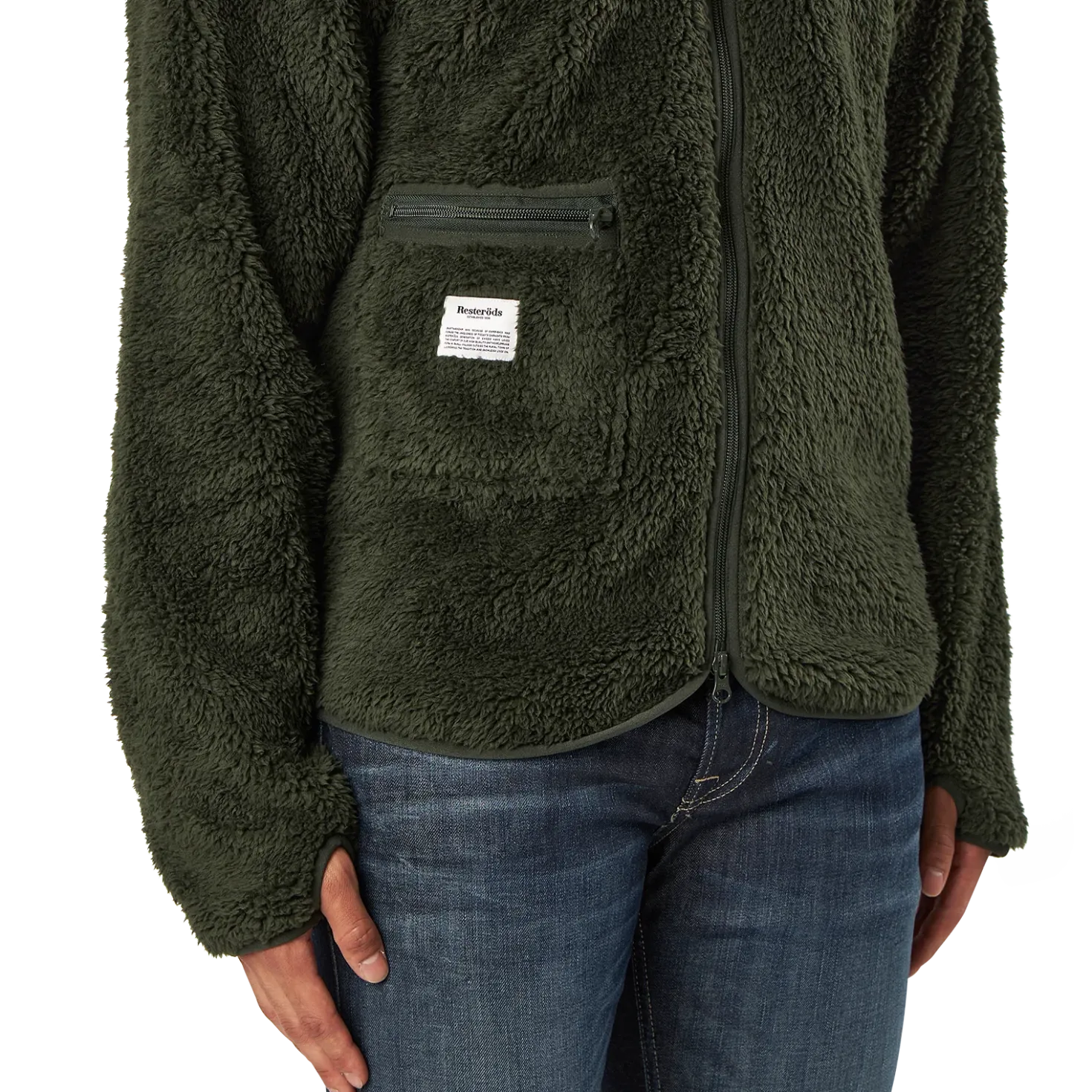 Fleece Jacket Army Green