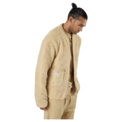 Fleece Jacket Beige
