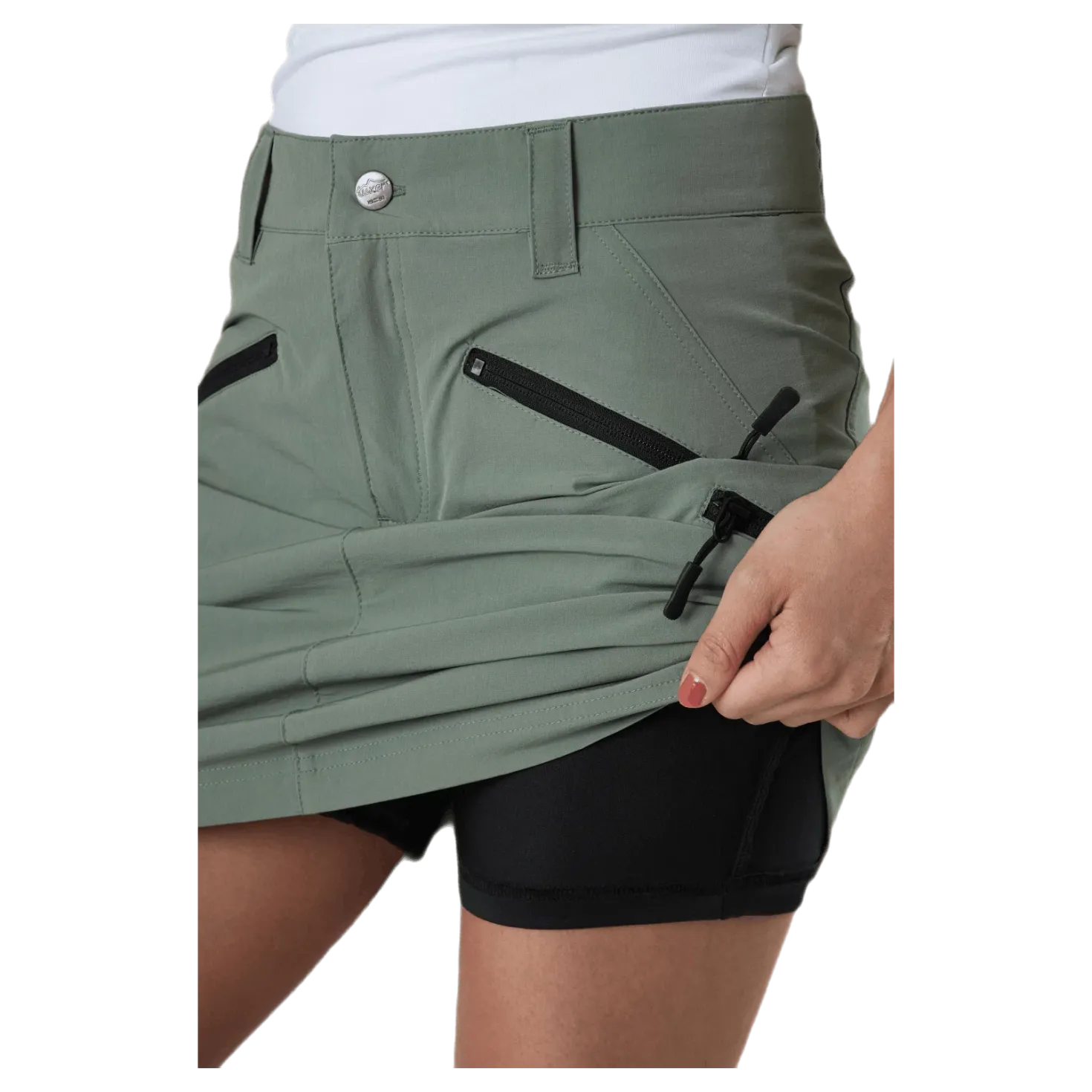 Flexi Skort Grey