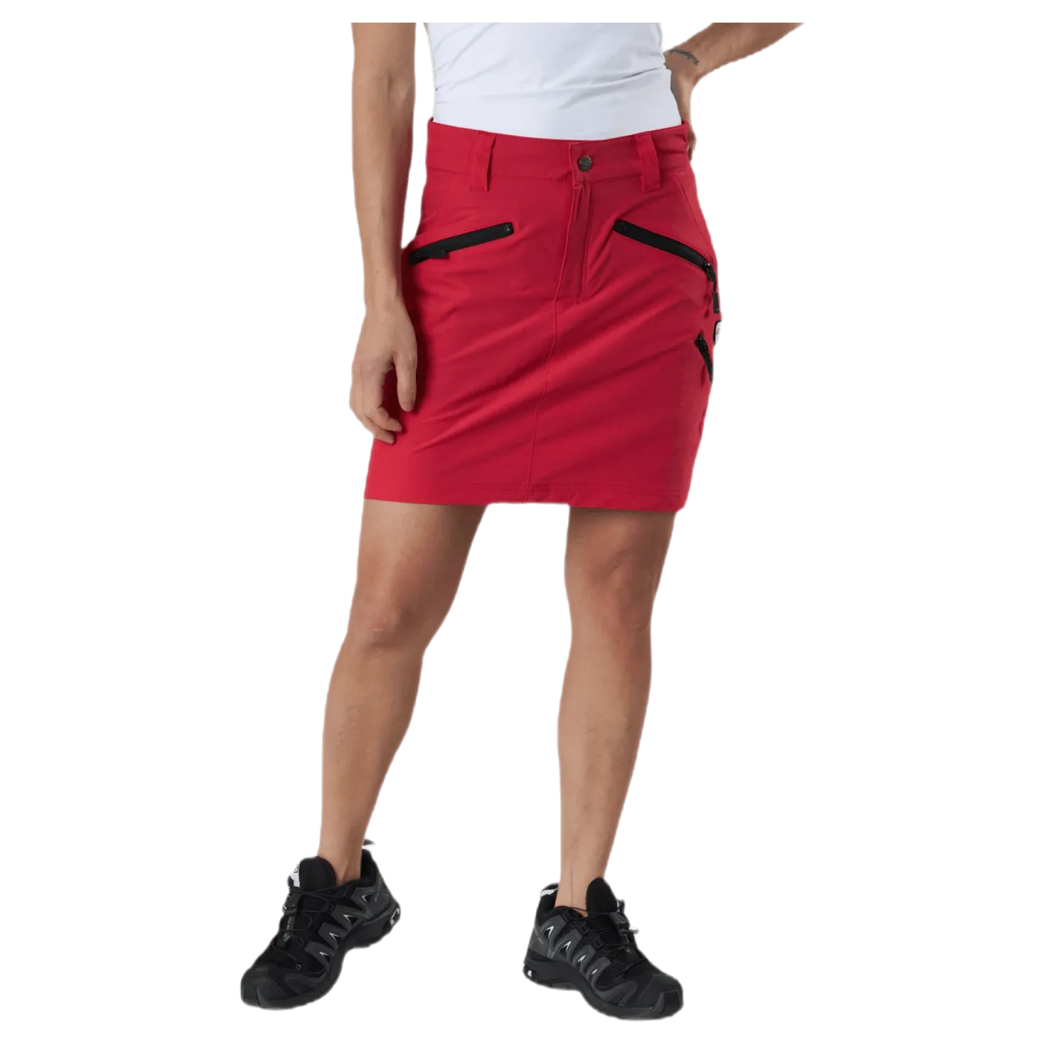Flexi Skort Skirt Molten red