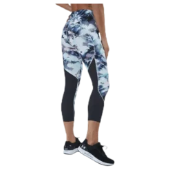 Fly Fast Printed Crop Blue